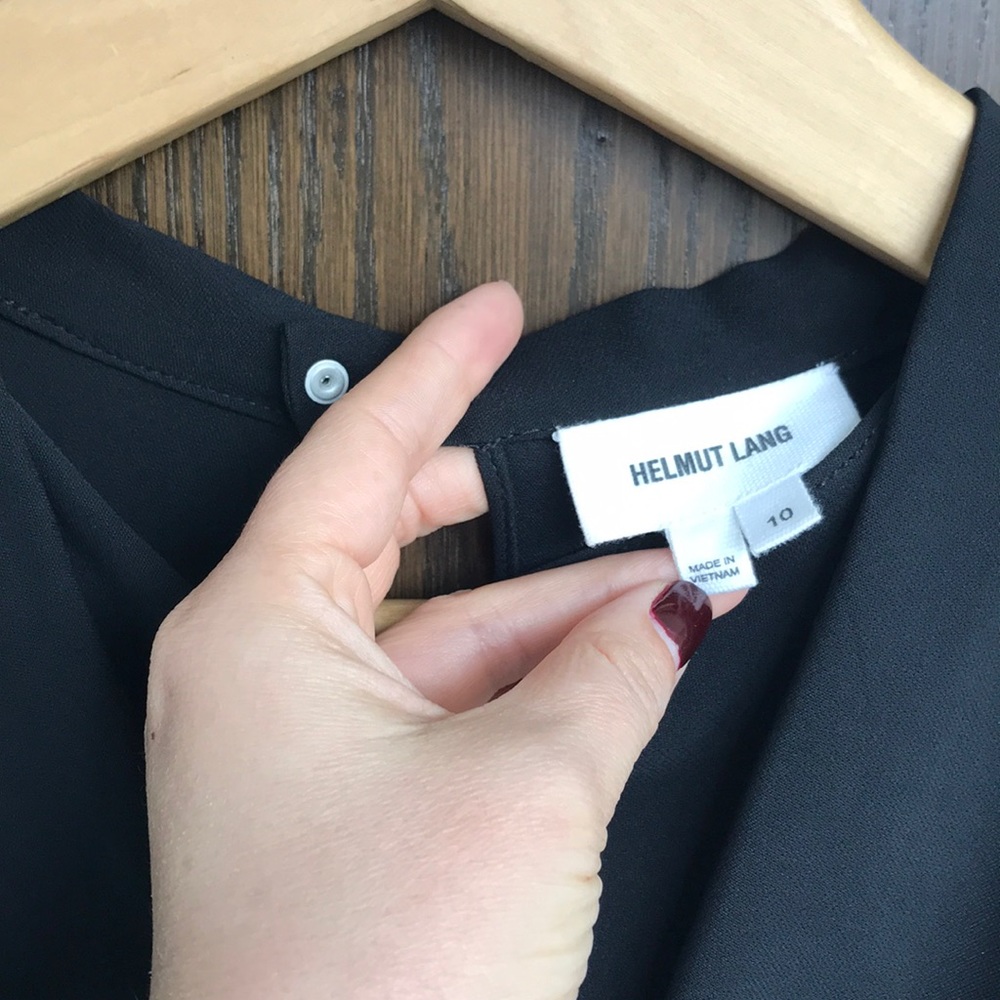 Helmet Lang - Open-Back Romper - image 2